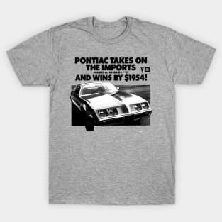 PONTIAC FIREBIRD - advert T-Shirt